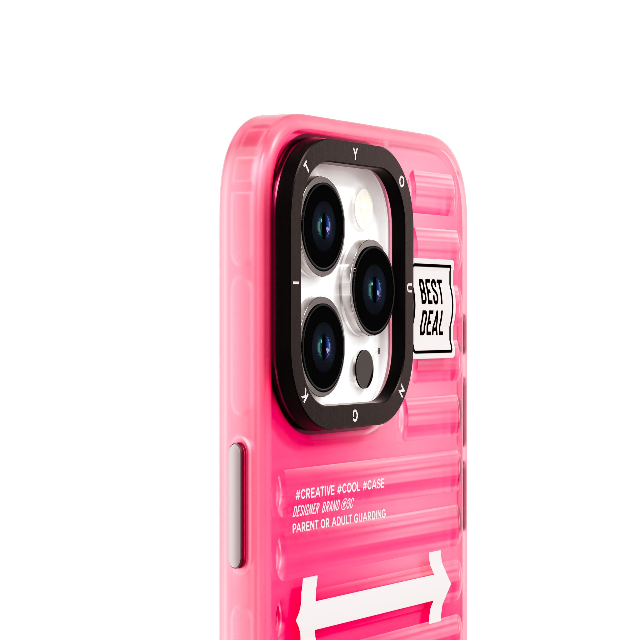 YoungKit Luggage FireFly Serisi iPhone 15 Pro Max Telefon Kılıfı - 2 YoungKit Luggage FireFly Serisi iPhone 15 Pro Max Telefon Kılıfı - 2